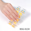 Semi-cured Gel Nail WrapsBSG-0134