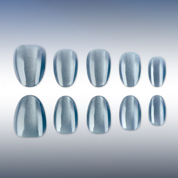 32 pieces of haze blue