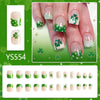 St. Patrick's Day manicure