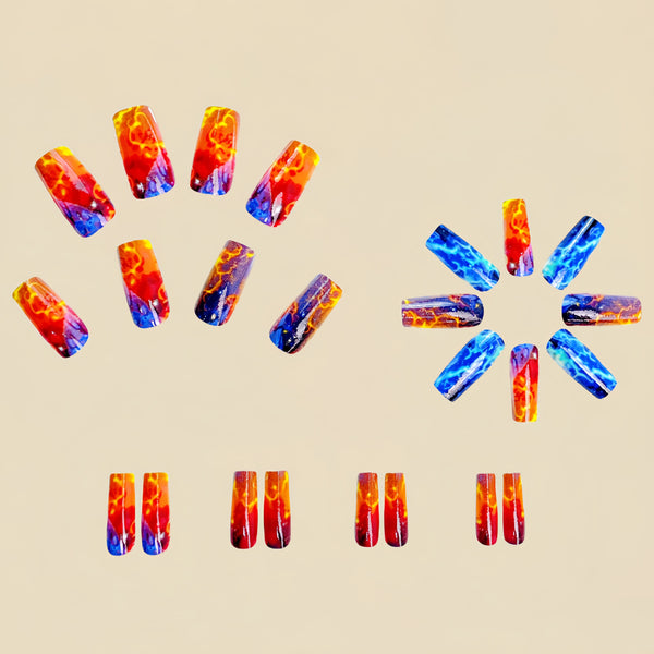 24pcs/Set Press On Nails