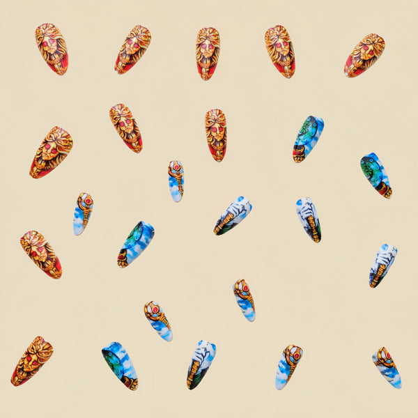 24pcs/Set Press On Nails