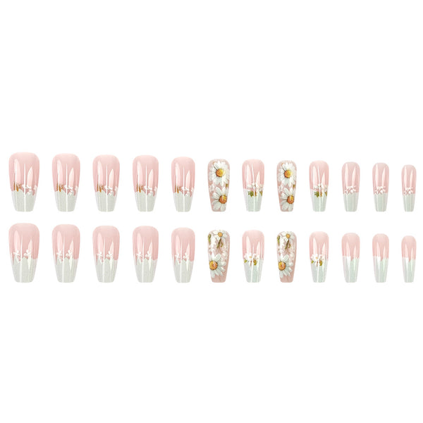 12 Sizes-24 Pcs Press On Nails CY1044-B7