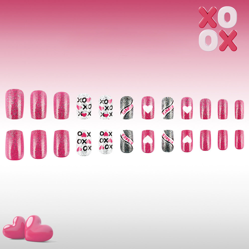 24pcs/Set Press On Nails