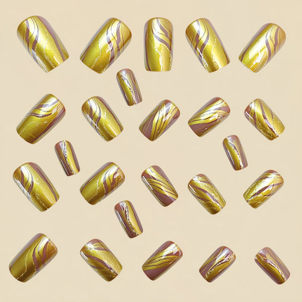 24pcs/Set Press On Nails