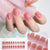 Semicured UV gel nail sticker kit JM075 flashing