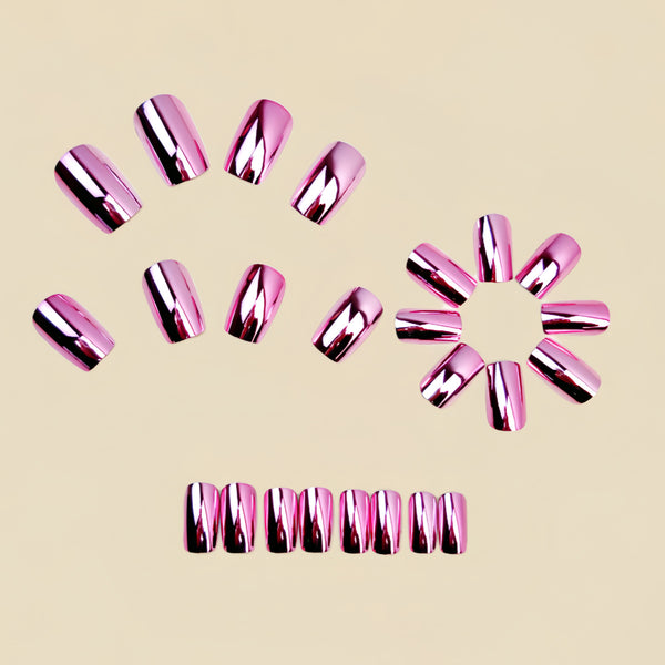 Pink shiny plating