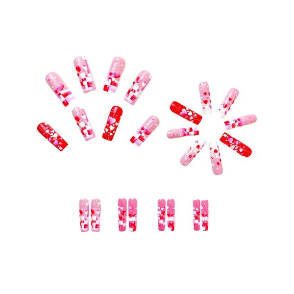 24pcs/Set Press On Nails