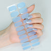 Semicured UV gel nail sticker kit JM127
