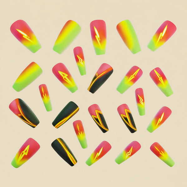 24pcs/Set Press On Nails