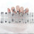 ins UV gel nail sticker UVG60180