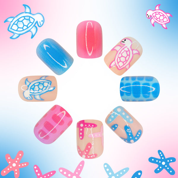 24pcs/Set Press On Nails