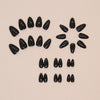 Solid color black 30 pieces