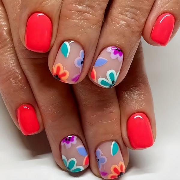 24pcs/Set Press On Nails