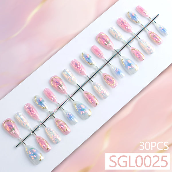 30 pieces of flower relief Aurora