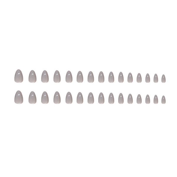 Solid color cat eye gray 30 pieces