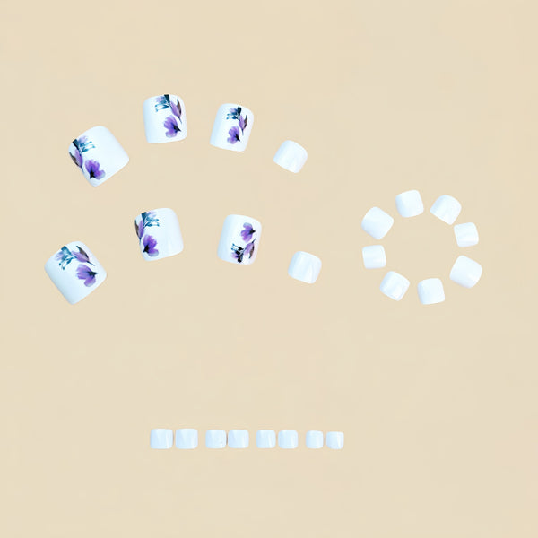 Pedicure fake nail Y998