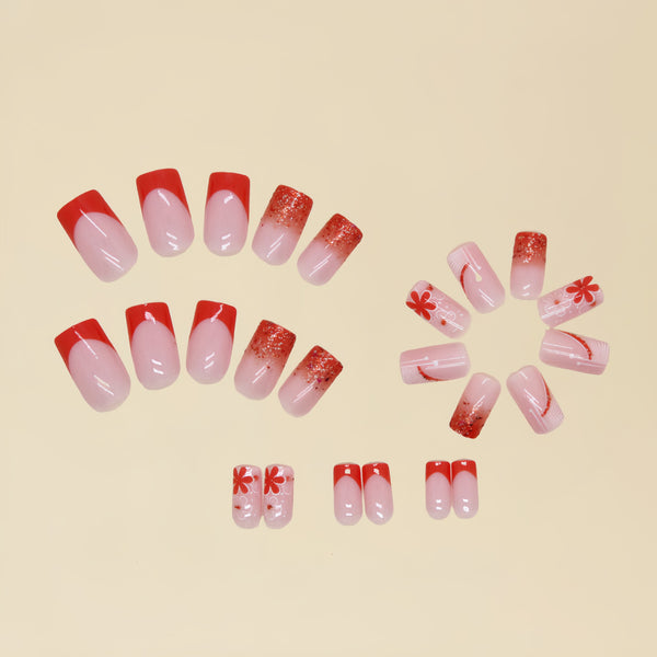 24pcs/Set Press On Nails