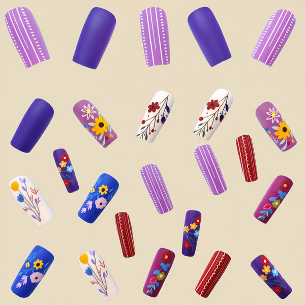 24pcs/Set Press On Nails