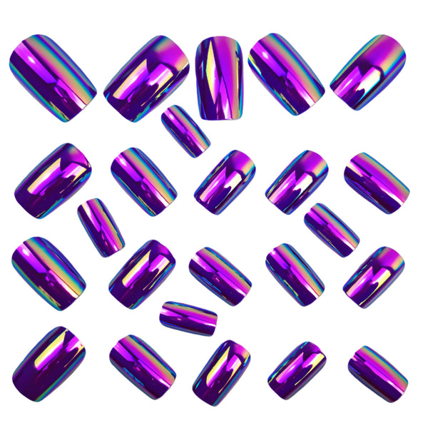 Blue colorful plating