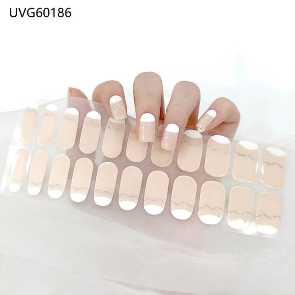 ins UV gel nail sticker UVG60186