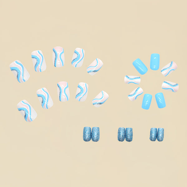 24pcs/Set Press On Nails