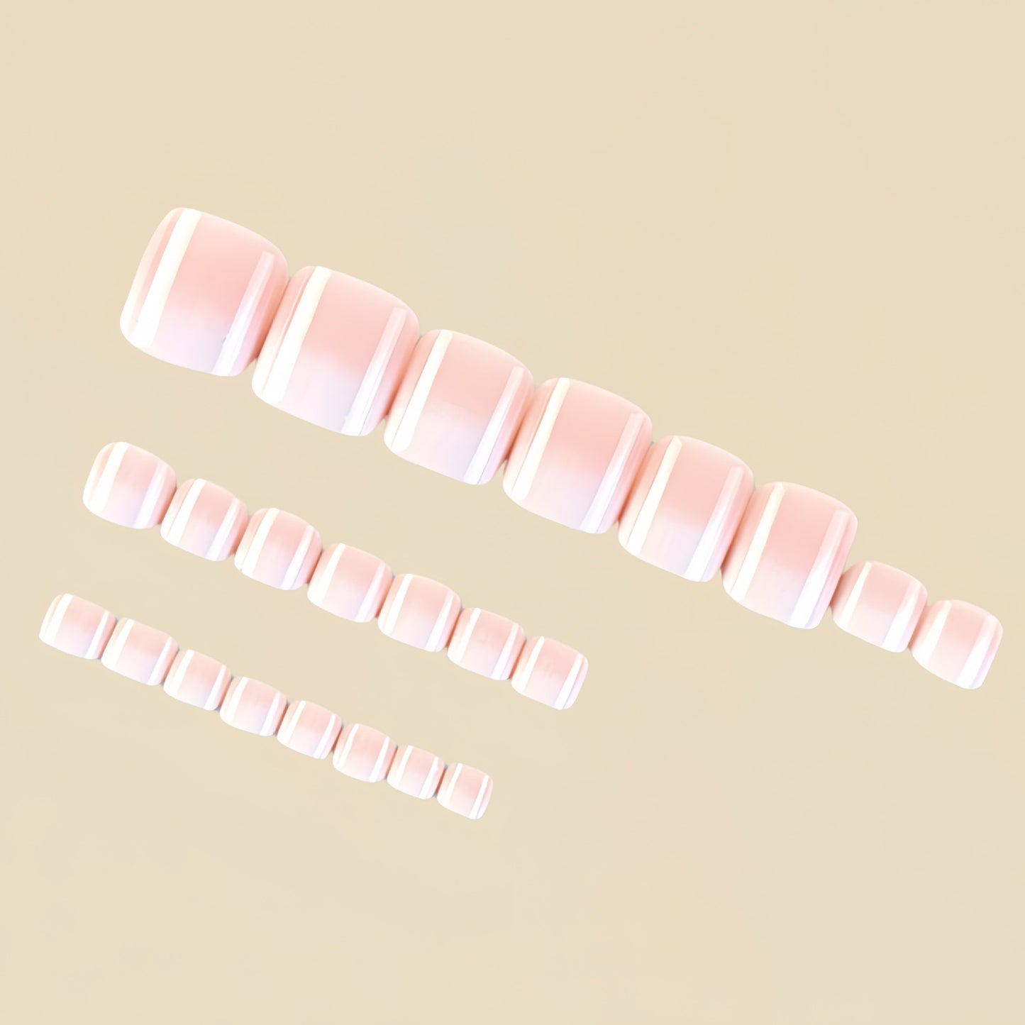 Pedicure fake nail