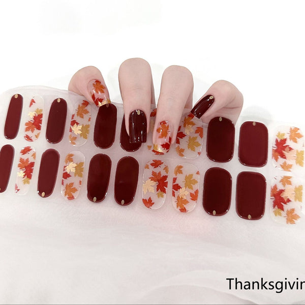 ins UV gel nail sticker UVG60191