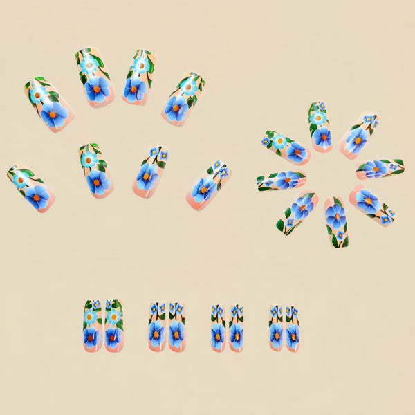 24pcs/Set Press On Nails