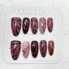 30pcs Ins chocolate brown