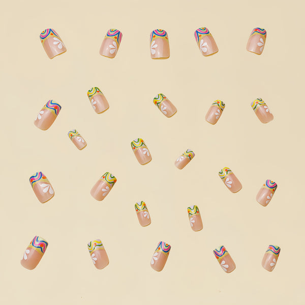 24pcs/Set Press On Nails