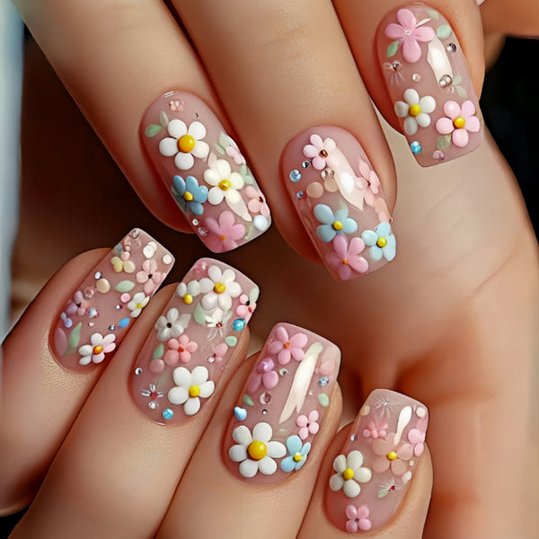 24pcs/Set Press On Nails