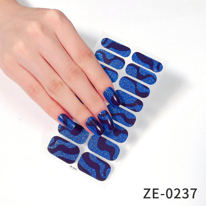 Nail wraps ZE237