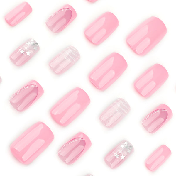 Pink star