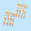 12 Sizes-24 Pcs Press On Nails CZ463-B7