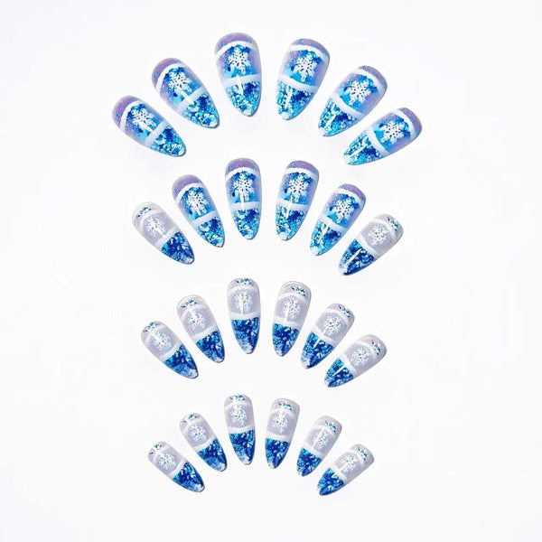 12 sizes/24 pcs press on nail w-262