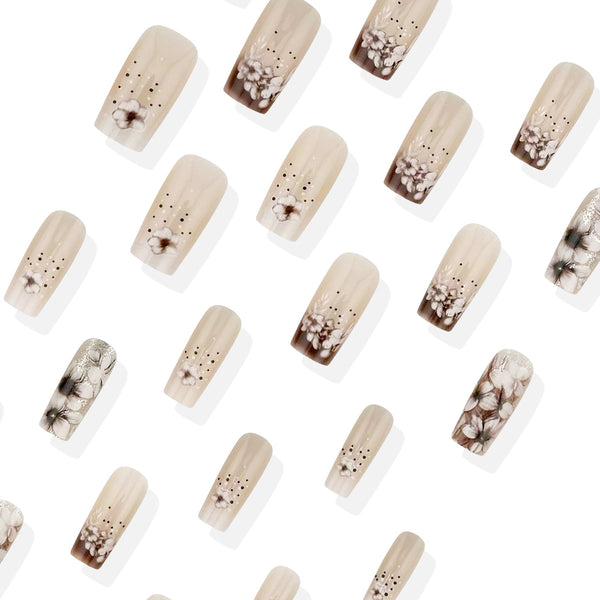 24pcs/Set Press On Nails