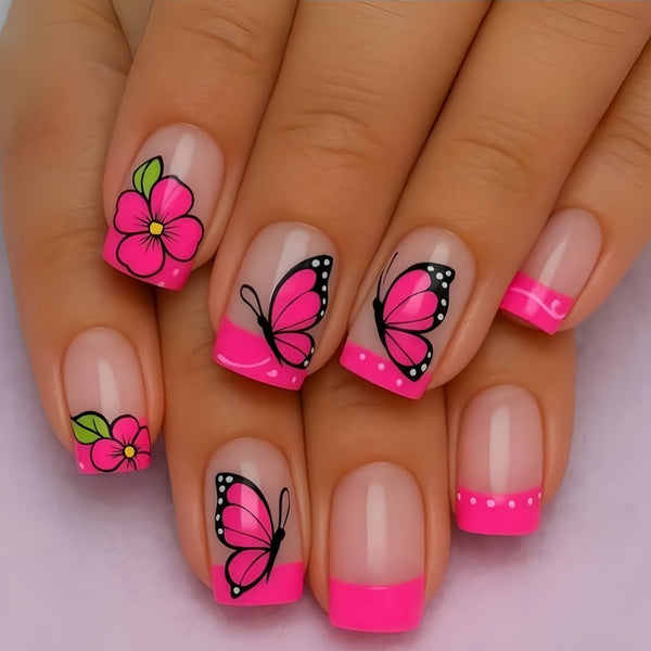 24pcs/Set Press On Nails