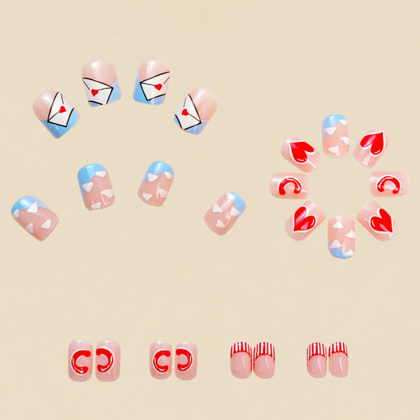 24pcs/Set Press On Nails