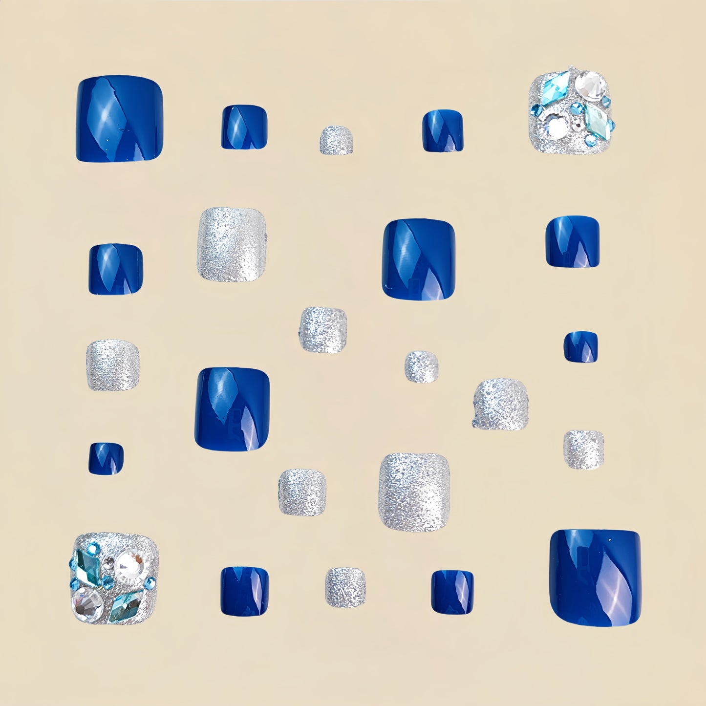 Pedicure fake nail ZJ01