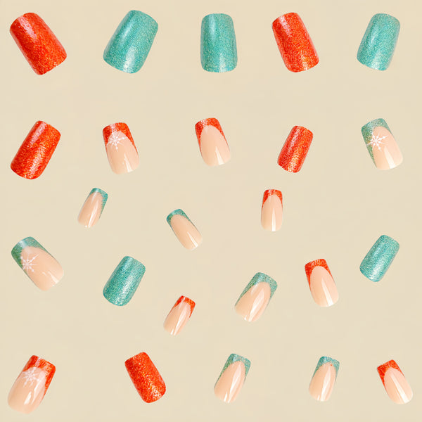 24pcs/Set Press On Nails