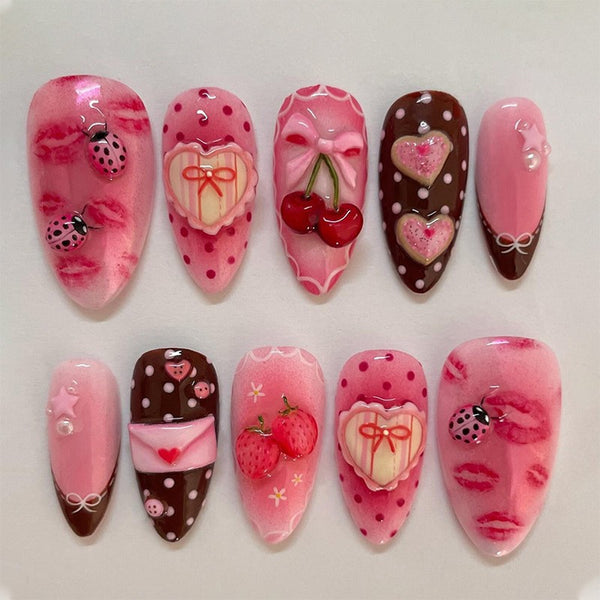 30 Pcs Halloween Press On Nail