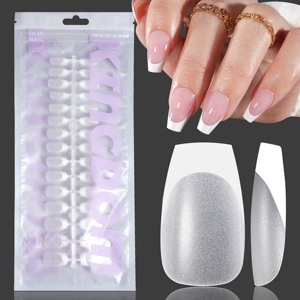 120 pcs French matte false nails