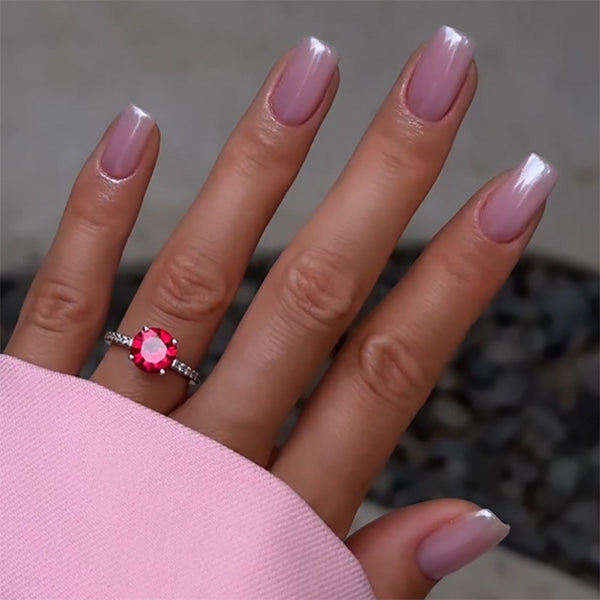 Short square false nail(Press on nail)