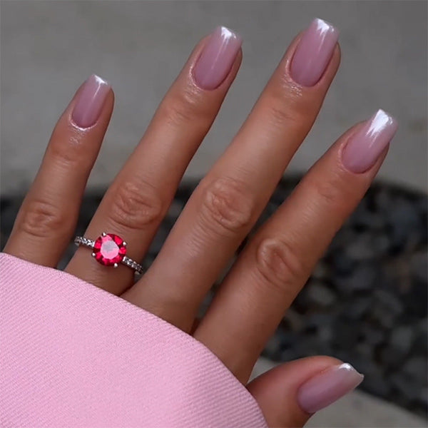 Short square false nail(Press on nail)