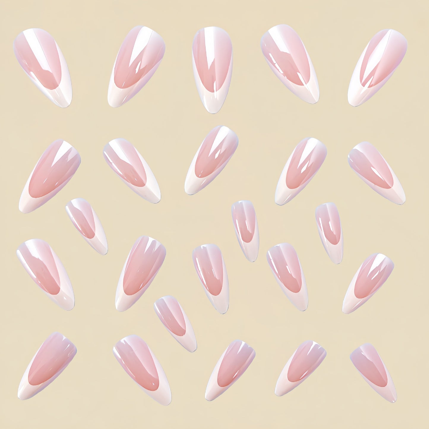 24pcs/Set Press On Nails