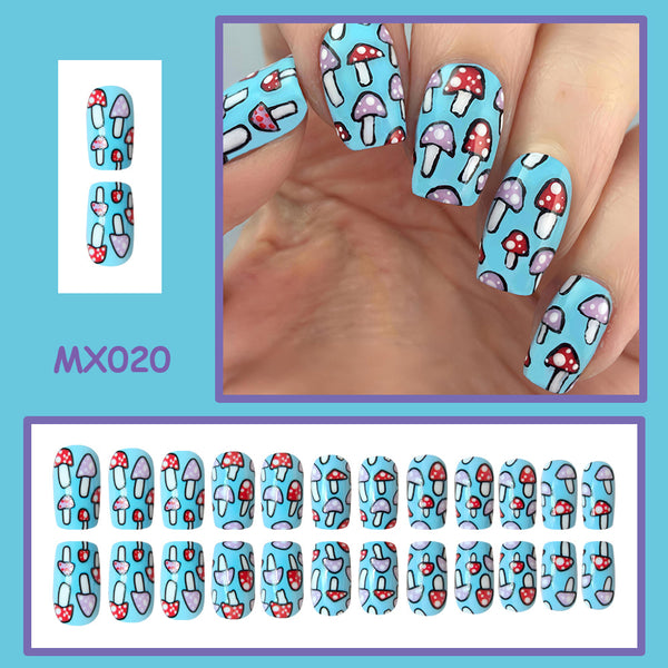 24pcs/Set Press On Nails