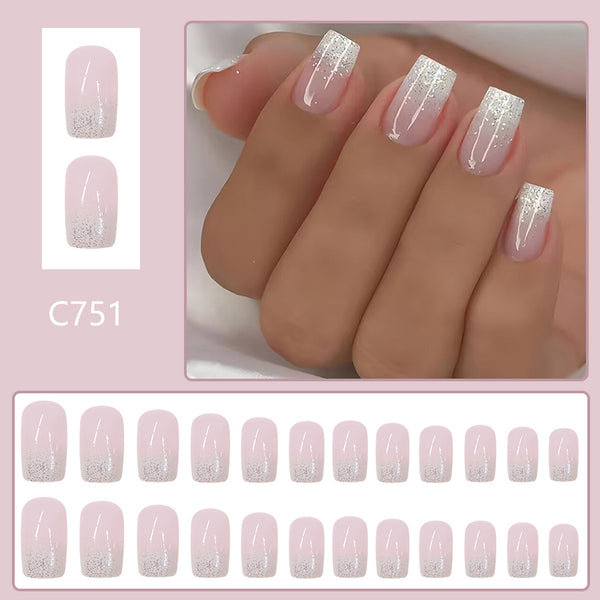 24pcs/Set Press On Nails