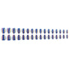 Blue and Purple Symphony Cat's Eye Aurora 32 pieces