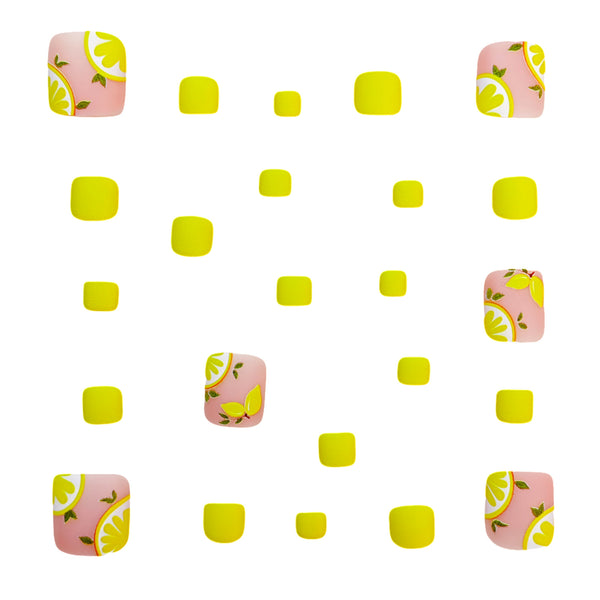 Pedicure fake nail Y668