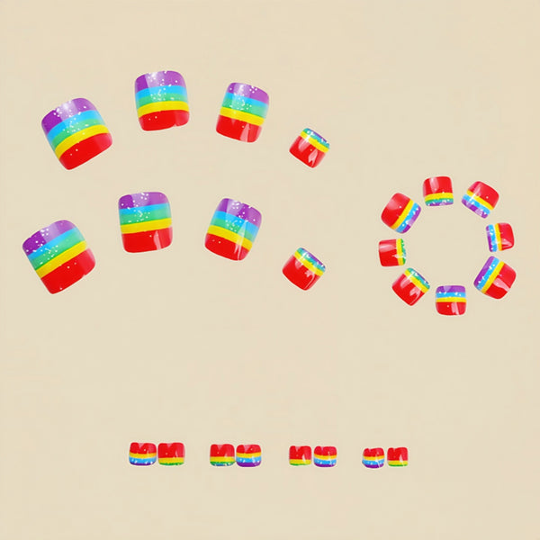 24pcs/Set Press On Nails